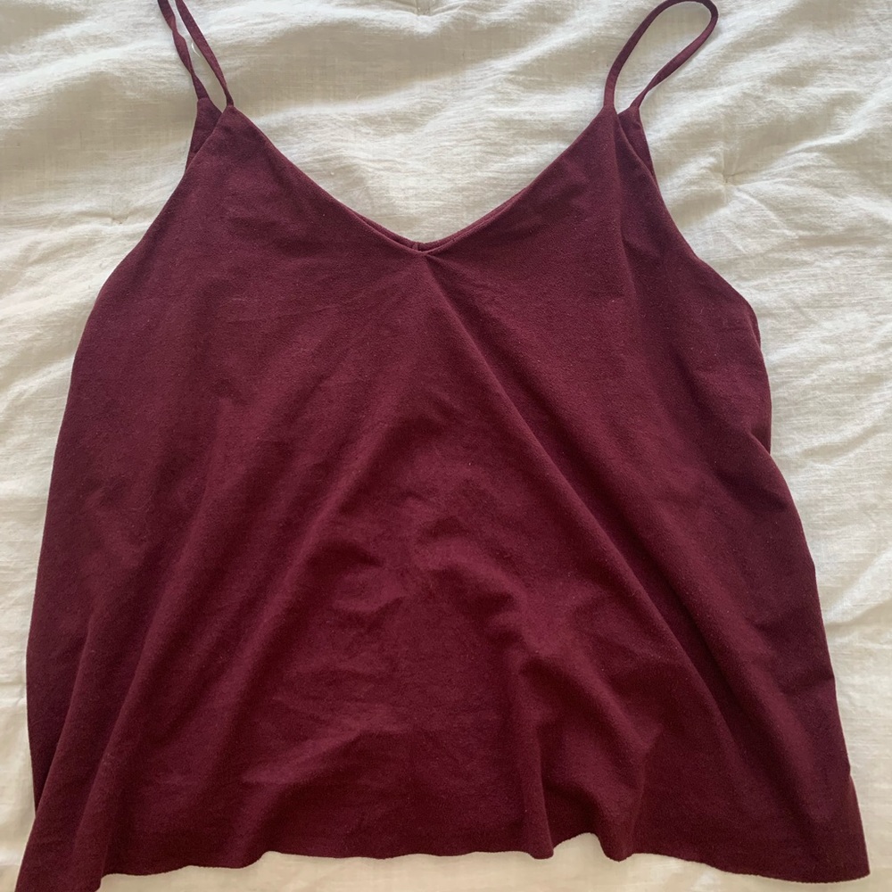 Velvet tank top